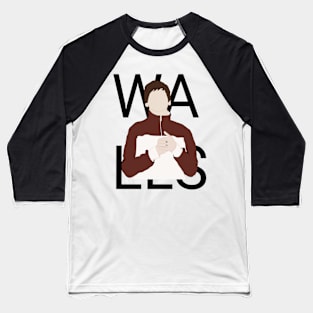 Louis Tomlinson Walls (Black) Baseball T-Shirt